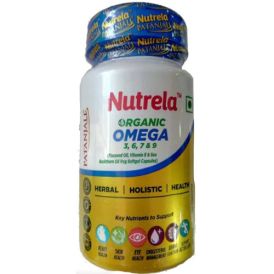 patanjali nutrela org omega 3,6,7,9 capsules in  by Patanjali Ayurved